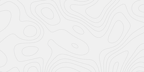 High Detail Black and White Topography Line Pattern Featuring Organic Contours and Classic Map Design