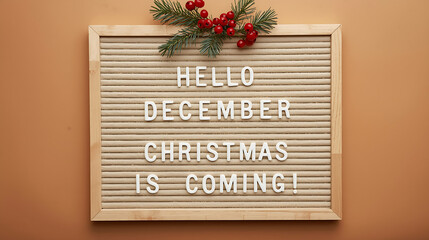 merry christmas greeting card ai genrative