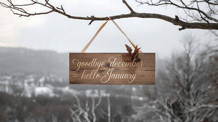 goodbye december hello january signs ai genrative