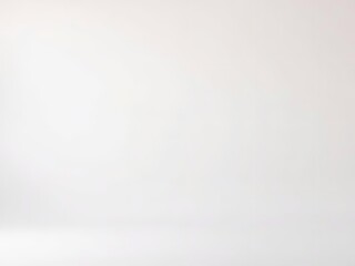 Obraz premium Minimalist bright white studio background with soft lighting and subtle floor transition perfect for product display or clean design projects