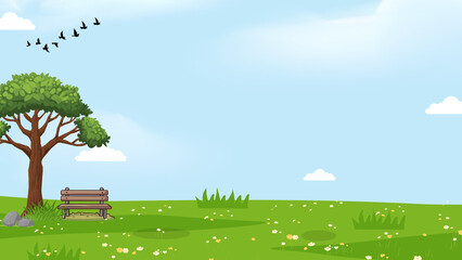 Natural scenery cartoon images, suitable for children's content   © USWATUL