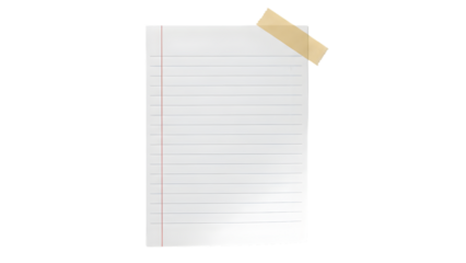 A blurry image of a piece of paper with a sticky note attached