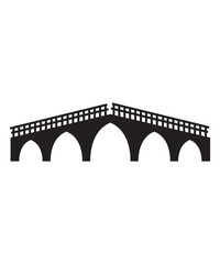 old bridge icon, vector best flat icon.
