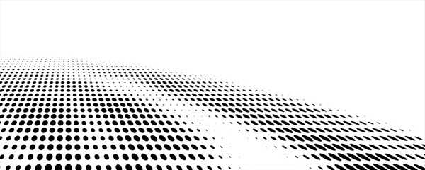 Halftone texture background with modern tire pattern.