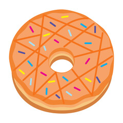 Vector graphic icon for Cruller