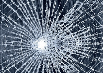 Broken Glass Background Vector Design