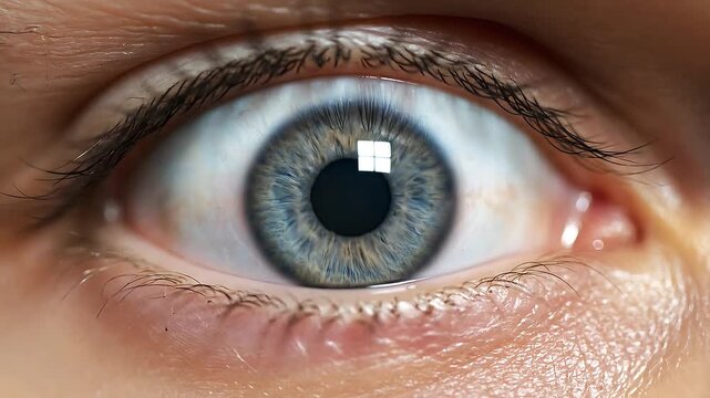 Human Eye Widening in Shock with Rapid Pupil Dilation