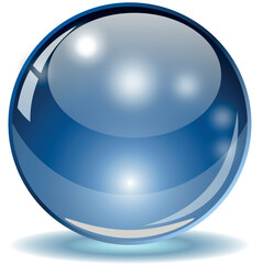 Glass Sphere Vector Design