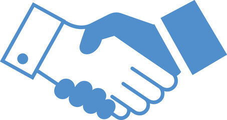 Handshake vector illustration symbolizing partnership, agreement, business deal, cooperation, unity, trust, teamwork, and collaboration in flat graphic style