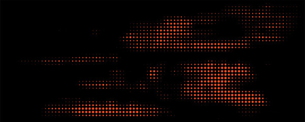 Halftone grunge elements of car tire treads. On car and motorcycle tires, tire tread marks. Black tire prints. Isolated vector illustration.