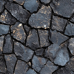 Fototapeta premium Asphalt Paving Grain texture, seamless