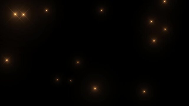 magic particles glitter gold sparkles background