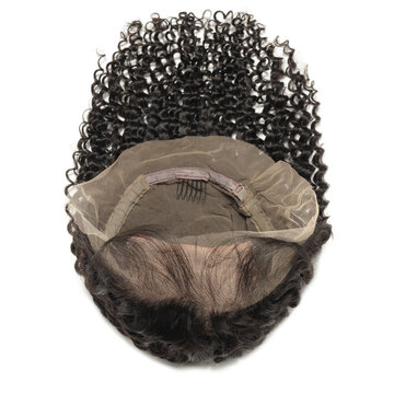 deep curly balck human hair weaves extensions lace weaves wigs