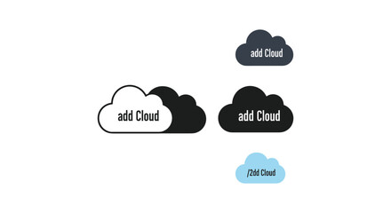 Cloud computing services with multiple add cloud options