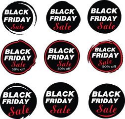 set of discount labels