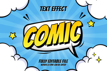 Comic Book Text Effect Template © Aryasakti