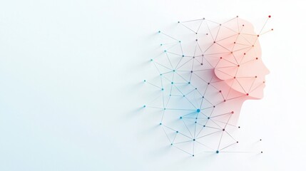 Colourful Silhouette Group Connection Network of colorful lines connecting human silhouettes, representing digital communication and online communities.