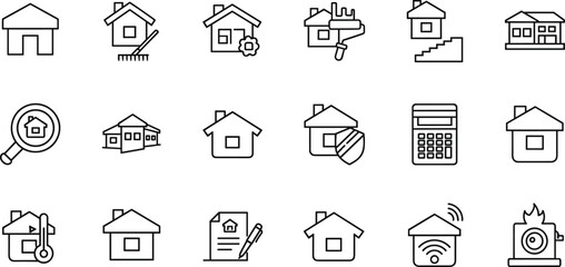 Mental Health Line Icons Set, Mindfulness and Self-Care, Psychology and Wellness, Meditation and Yoga, Therapy Balance, Brain Love, Lotus Flower Symbol