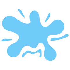 Abstract Fluid Splash