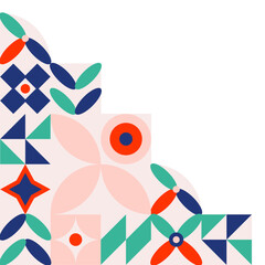 Mosaic Corner Decoration