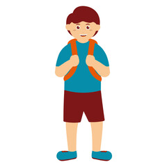 World Children Day Illustration. Vector Cartoon Character