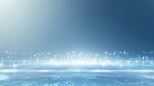 Cool gray blue technology gradient background with clean blank space for analytics dashboards, data reports, business intelligence and KPI presentations