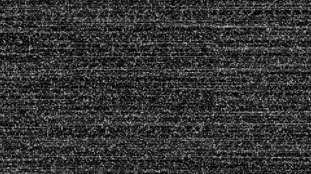 Abstract Static Noise Background for Video and Design Projects.