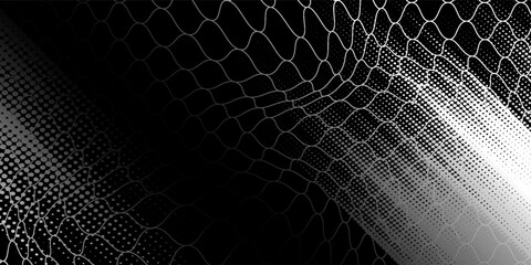 Net pattern. Rope net vector silhouette. Soccer, football, volleyball, tennis and tennis net pattern. Fisherman hunting net rope texture or pattern. © putra