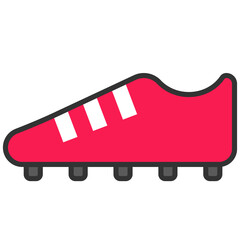 red football shoes icon