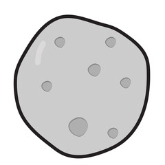 Illustration of the Moon