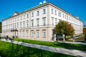 Obraz premium Mirabell Palace in Salzburg - Austria
