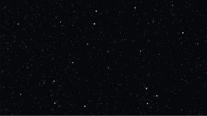 Christmas Snowy Background – Winter Holiday Snowfall Vector