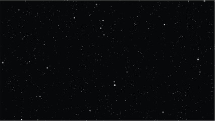 Christmas Snowy Background – Winter Holiday Snowfall Vector