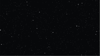 Christmas Snowy Background – Winter Holiday Snowfall Vector