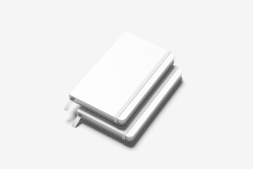 Blank notebook for mockup - 3D Illustration