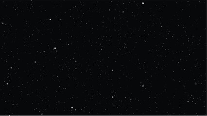 Christmas Snowy Background – Winter Holiday Snowfall Vector