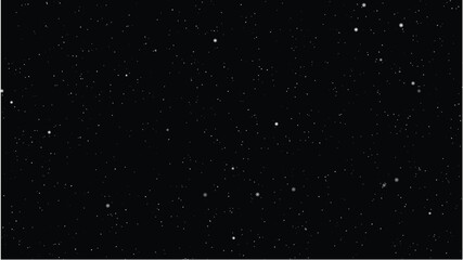 Christmas Snowy Background – Winter Holiday Snowfall Vector