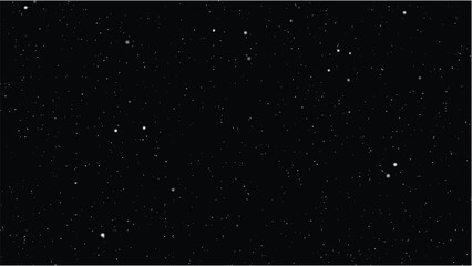 Christmas Snowy Background – Winter Holiday Snowfall Vector