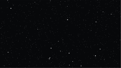 Christmas Snowy Background – Winter Holiday Snowfall Vector