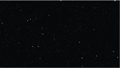 Christmas Snowy Background – Winter Holiday Snowfall Vector