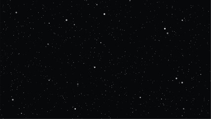 Christmas Snowy Background – Winter Holiday Snowfall Vector