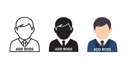 Add boss illustration with different styles