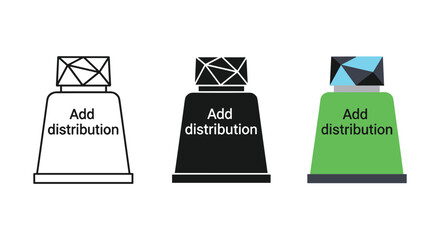 Add distribution options with different color schemes