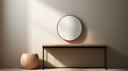 3d render of a modern interior