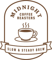 Coffee roasters seal badge