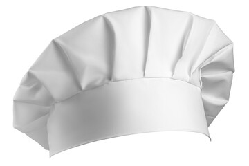 white Chef Hat isolated, full depth of field