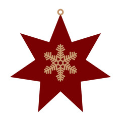 Vector multi color icons for Confetti star