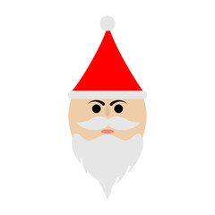 Vector multi color icons for Santa