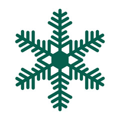 Vector multi color icons for Snowflake