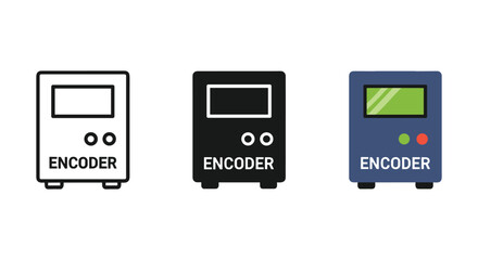 Encoder devices in various colors and designs